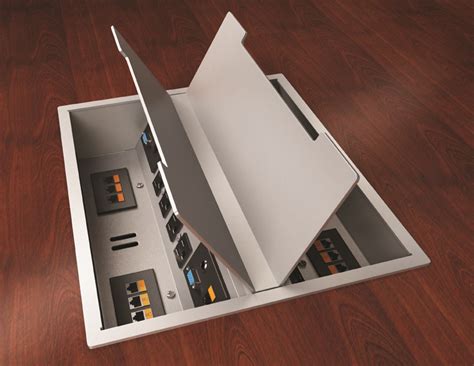 conference table electrical box|conference room table inserts.